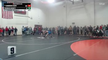 132 lbs Champ. Round 2 - Cameron Duff, Unaffiliated vs Patrick Dowty, Indian Creek