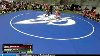 132 lbs Quarters & 1st Wb (16 Team) - Daniel Armstrong, Arkansas vs Nathaniel Askew, Georgia Blue