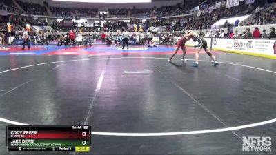 1A-4A 182 Cons. Round 3 - Cody Freer, Ohatchee vs Jake Dean, Montgomery Catholic Prep School