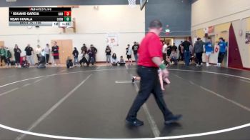 106 lbs Champ. Round 2 - Sean Cuvala, Centennial High School vs Isaiahs Garcia, Nampa