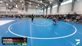 126 lbs Champ. Round 1 - Evan Whitted, Patriot Wrestling Club vs Caleb Hennig, 512 Outlaw Wrestling