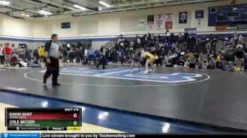 152 lbs 1st Place Match - Cole Becker, St. Michael-Albertville vs Gavin Gust, Dover-Eyota