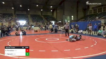 100 lbs Quarterfinal - Ralph Paradiso, Titletown Wrestling Academy vs Tyler Nguyen, Icon