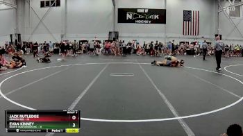 175 lbs Semis (4 Team) - Jack Rutledge, Kraken Red vs Evan Kinney, North Hunterdon WC