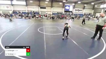 81 lbs Consi Of 8 #2 - Zade Zollenger, Thorobred WC vs Angel Tarango, NXT LVL Wr Ac