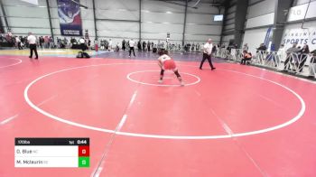 170 lbs Consi Of 16 #1 - Dominic Blue, NC vs Malik Mclaurin, SC