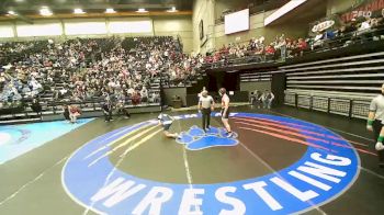 5A 190 lbs Champ. Round 1 - Hyrum King, Spanish Fork vs Archer Gale, Woods Cross