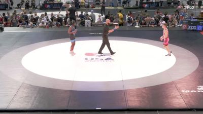 120 lbs Quarters - Leo DeLuca, New Jersey vs Jermaine Peace, South Carolina