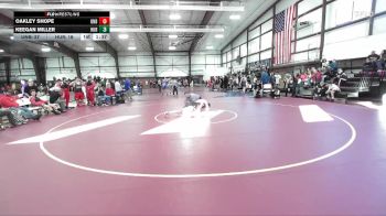 175 lbs Finals (4 Team) - Keegan Miller, Hurricane vs Oakley Shope, Uintah B