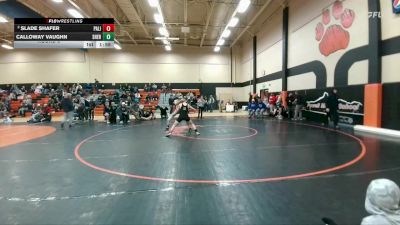 144A Round 3 - Calloway Vaughn, Sheridan vs Slade Shafer, Park (Livingston)/Sweet Grass County (Big Timber)