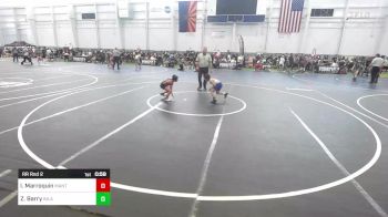 66 lbs Rr Rnd 2 - Isla Marroquin, Mantanona TC vs Zara Barry, Inland Elite WC