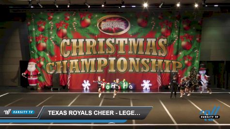 Texas Royals Cheer - Legends [2022 L1.1 Youth - PREP - D2 12/3/2022] 2022 Cheer Power Holiday Showdown Galveston