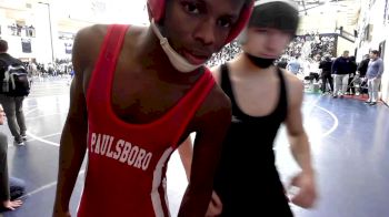 121 lbs Consi Of 16 #2 - Aundre Hill, Paulsboro vs Nick DiFrancescantonio, Hanover Park