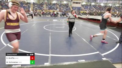 155 lbs Consi Of 16 #1 - Olson Breffle, Windsor Middle School vs Malachi Schmelzer, Greeley United