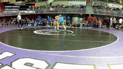 145 lbs Round 1 (6 Team) - Stella Harbols, Kearney vs Karper Franklin, Smith Center HS