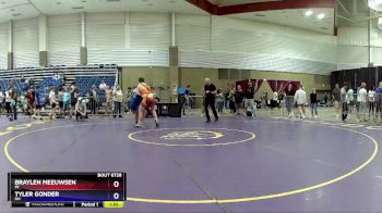 190 lbs Cons. Round 3 - Braylen Meeuwsen, MI vs Tyler Gonder, OH