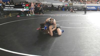 154-D2 Cons. Round 3 - Emilyta Tso, Snowflake High School vs Zenna Heintz, American Leadership Academy Queen Creek