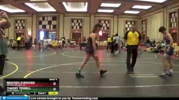 170 lbs Round 1 (6 Team) - Brayden Zuercher, Revival Yellow vs Thierry Terrell, Death Squad