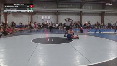 126 lbs Consi Of 4 - Ryan Goldstein, The Way Wrestling Academy vs Jordan Piselli, Dog Pound
