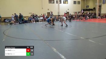 120 lbs Quarterfinal - Adam Hoch, HS Short Time vs Anthony Barra, HS Team Gotcha