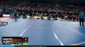 4A 182 lbs 5th Place Match - Do Sawn Lian, Canyon Ridge vs Calvin Hinds, Sandpoint