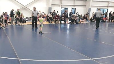 45 lbs Quarters - Justin Stoddard, Elko Wrestling Club vs Dawson McMahon, Shootbox Wrestling Club