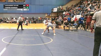 2 - 175 lbs Quarterfinal - Alexander Taylor, Arcadia vs Harper Sherman, Strasburg