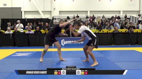 Brandon Christopher Cho vs Arnaud Roger Habert 2025 World IBJJF Jiu-Jitsu No-Gi Championship