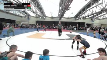 47 lbs Rr Rnd 5 - Francis Coppola, Wrecking Crew Wrestling Academy vs Zeke Fellona, Pride K3