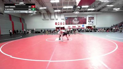 165 lbs Consi Of 8 #1 - Jack Tongel, Pitt - Unatt vs Tj Schierl, Ohio State - Unatt