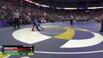 Champ. Round 1 - Patricia Arroyo, Red Cloud/Blue Hill Girls vs Karen Santoyo, Lexington Girls