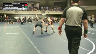 152 Championship Bracket Champ. Round 2 - Cooper Koosmann, Waconia vs Sam Harner, Northfield