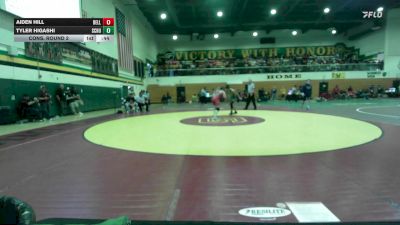 138 lbs Cons. Round 2 - Tyler Higashi, Schurr vs Aiden Hill, Bell Gardens