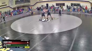 184 lbs Cons. Round 2 - James Mida, Albion vs JD Stokes, Albion