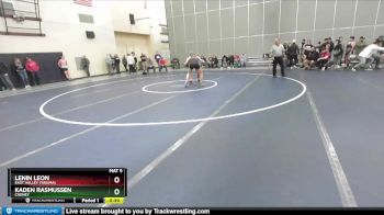 138 lbs Cons. Round 5 - Lenin Leon, East Valley (Yakima) vs Kaden Rasmussen, Cheney