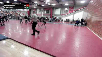 95 lbs Cons. Round 4 - Rubie Garcia, Diamond Ranch vs Sarah Ramirez, Birmingham