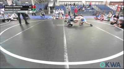 64 lbs Rr Rnd 5 - Wake Johnson, Comanche Takedown Club vs Jax Cisneroz, Powerhouse Gold