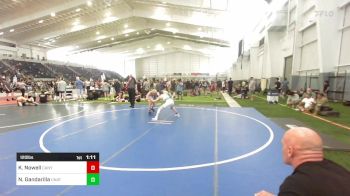 120 lbs Quarterfinal - Kooper Nowell, Canyon View Falcons vs Nick Gandarilla, Unattached