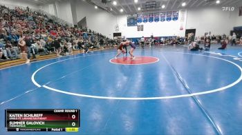 130 lbs Champ. Round 1 - Summer Galovich, Thermopolis vs Kaiten Schilreff, Lingle-Ft. Laramie/Southeast
