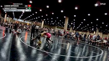 126 lbs Round 1 (6 Team) - Landon Jefferson, Stars WC vs Wesley Russell, Team North Sip