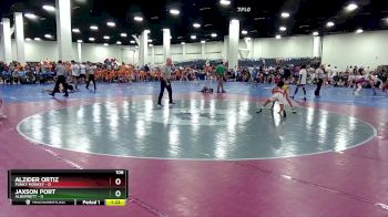 106 lbs Semis & 1st Wrestleback (8 Team) - Jaxson Port, Alburnett vs Alzider Ortiz, Funky Monkey