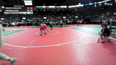 209 lbs Champ. Round 3 - Bentley Ouellette, TRT1 vs Bronson Davis, MVL1