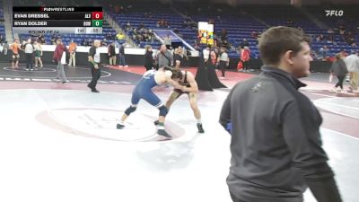 144 lbs Round Of 64 - Evan Dressel, Alvirne vs Ryan Dolder, Bow