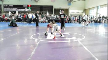 61 lbs Rr Rnd 5 - Sam Levine, Warhawks - ESC vs Paxton Goldman, American MMAW - ESC