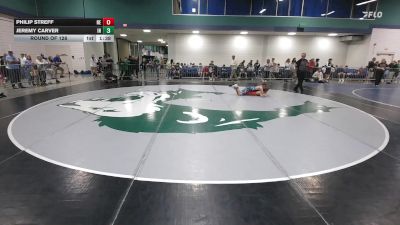 120 lbs Round Of 128 - Philip Streff, NE vs Jeremy Carver, IN