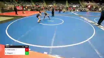 90 lbs Rr Rnd 3 - Athea Valenzuela, Valiant Prep vs Kaiya Maggini, USA Gold