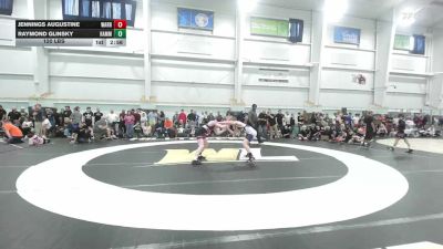 120 lbs Round Robin 1 - Jennings Augustine, Warrior Ridge - MS vs Raymond Glinsky, Hammers - MS