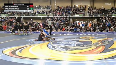 126 lbs Round Of 32 - Brayden Boccia, Milford MA vs Mael Pierre-Paul, Bunnell