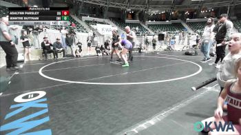 160 lbs Rr Rnd 2 - Adalynn Parsley, SE Girls vs Jenntre Buttram, SW Girls