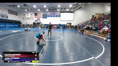 87 lbs Round 1 - Colton Rodgers, Eastside United vs Aiden Cothron, Douglas WC